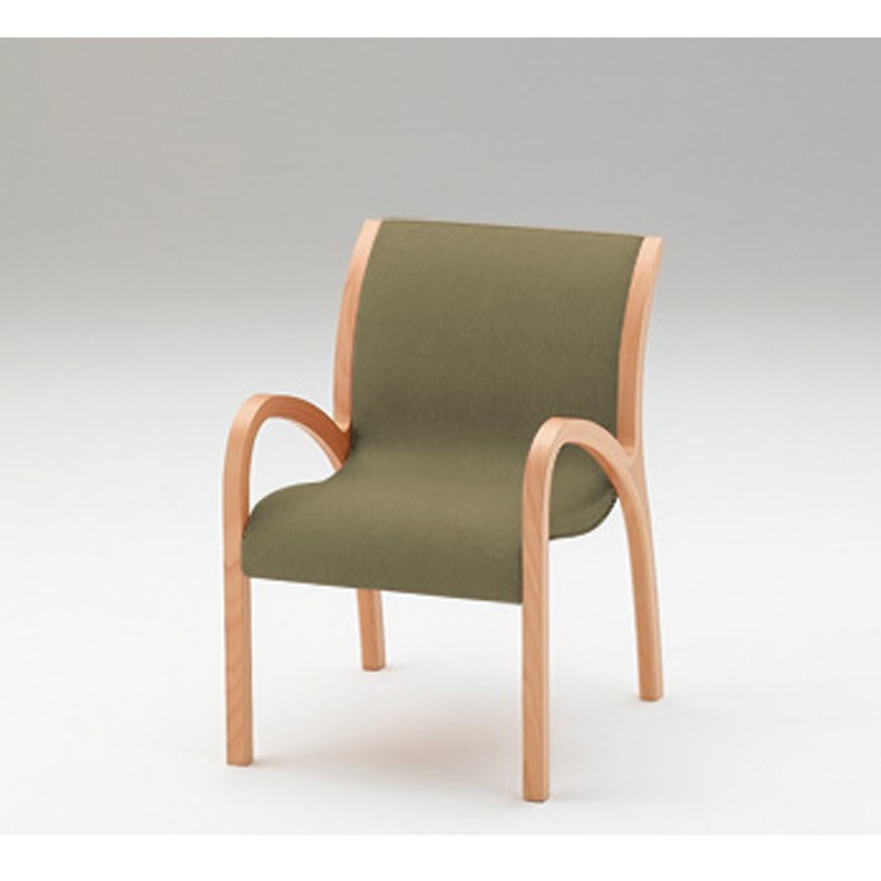 LAK-5210DX-L3 ロビーチェアAK アームチェア<配送時組立サービス付> イトーキ 高さ821mm幅570mm奥行618mm  LAK-5210DX-L3