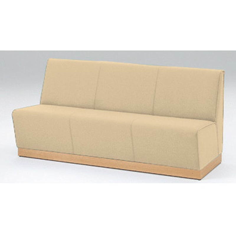 LSA-33HD-04 ロビーチェアSA 3連背付ベンチ<配送時組立サービス付> イトーキ 高さ750mm幅1650mm奥行660mm  LSA-33HD-04 109,890円