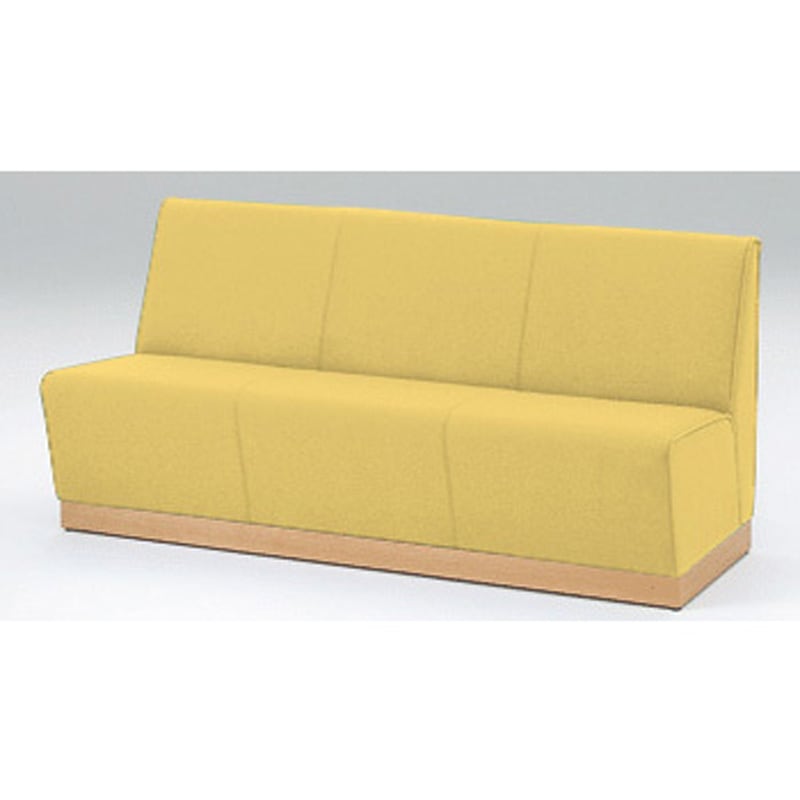 LSA-33HD-09 ロビーチェアSA 3連背付ベンチ<配送時組立サービス付> イトーキ 高さ750mm幅1650mm奥行660mm  LSA-33HD-09 199,800円