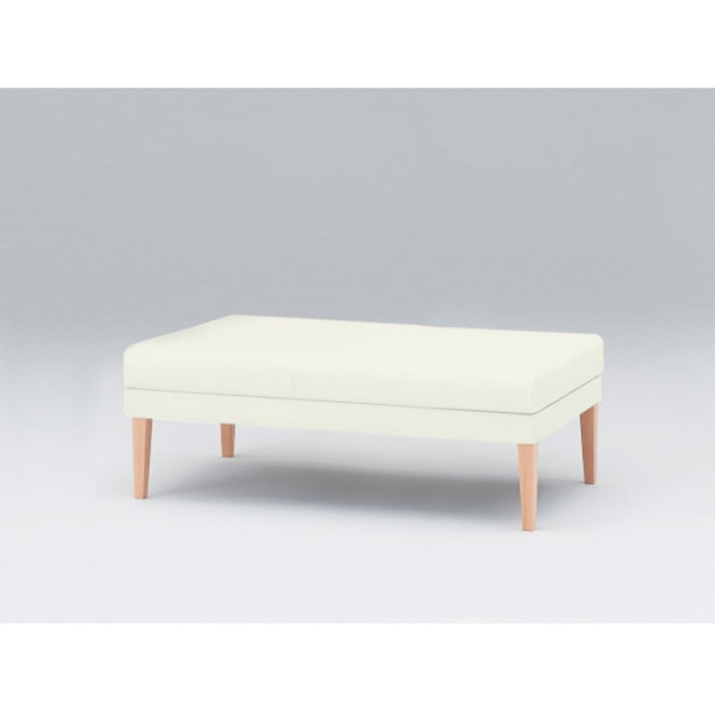 LUK-42DL-97C8 ロビーチェアUK 2連 背なし 張地DL<配送時組立サービス付> イトーキ 高さ420mm幅1110mm奥行645mm  LUK-42DL-97C8 65,890円