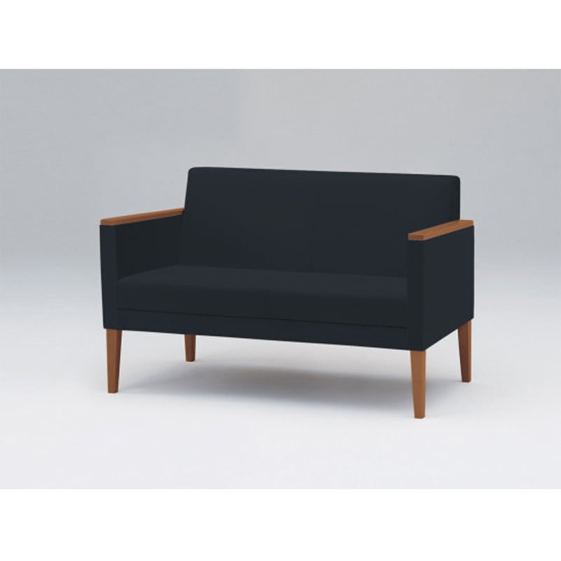 LUK-32C-17T1 ロビーチェアUK 2連 両肘付 張地C<配送時組立サービス付> イトーキ 高さ760mm幅1230mm奥行650mm  LUK-32C-17T1 109,890円