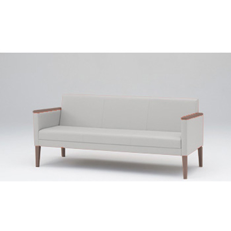 LUK-33C-17W5 ロビーチェアUK 3連 両肘付 張地C<配送時組立サービス付> イトーキ 高さ760mm幅1780mm奥行650mm  LUK-33C-17W5