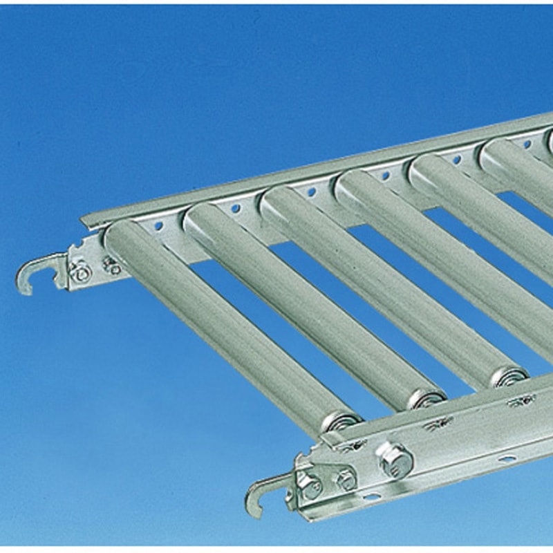 ALG38R-BC-W100-P75-R900-A90 ローラコンベヤ(軽荷重用) 軽量タイプ(アルミローラ) ALG38R-BS メイキコウ カーブ ローラ幅100mmピッチ75mm