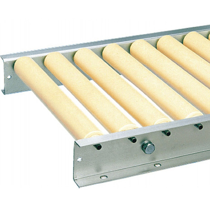 ■TS スチールローラコンベヤφ48.6-W300XP100X2000L S48301020(8582061)[送料別途見積り][法人・事業所限定][直送]