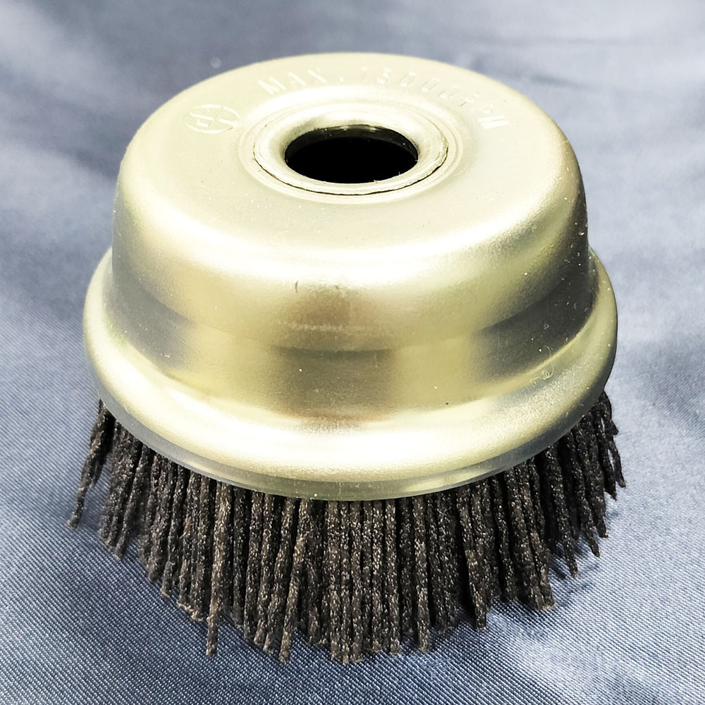 CHCR-0902 セラミック砥粒カップブラシ 空気工具用 高島産業 外径90mm穴径22mm  CHCR-0902