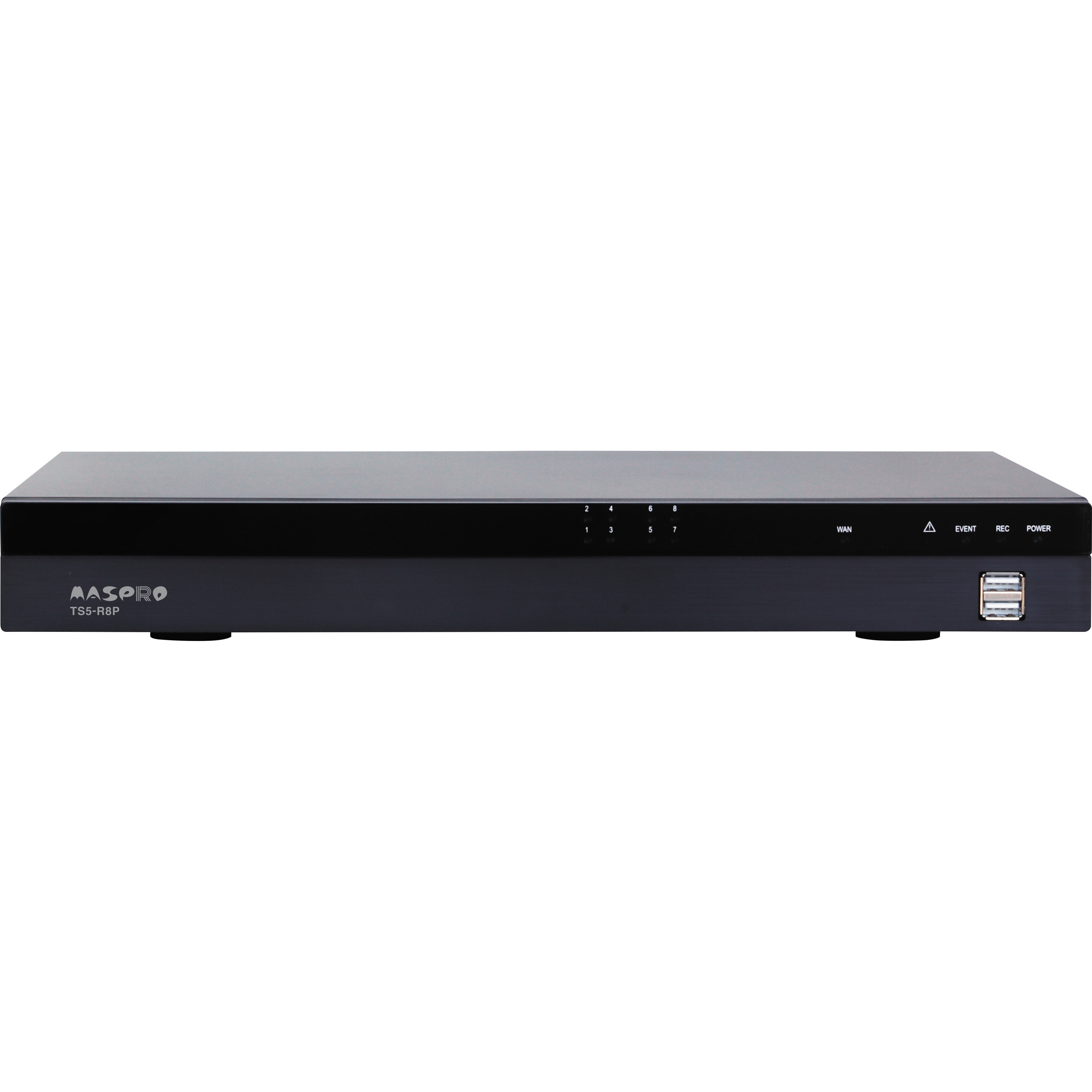TS5-R8P(8TB) ネットワークビデオレコーダー マスプロ電工 チャンネル数8ch 映像出力HDMI / VGA HDD:8TB 質量3.4kg