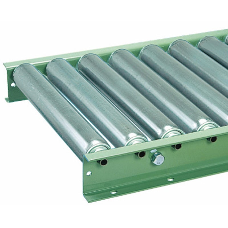 FHG60R-WC-W100-P100-R900-A90 ローラコンベヤ(重荷重用) 汎用タイプ(スチールローラ) FHG60R-WS/FHF60R-WS メイキコウ カーブ ローラ幅100mmピッチ100mm