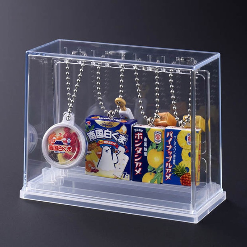 3840 カプセルトイディスプレイケース イノマタ化学 寸法11.9×5.3×9.3