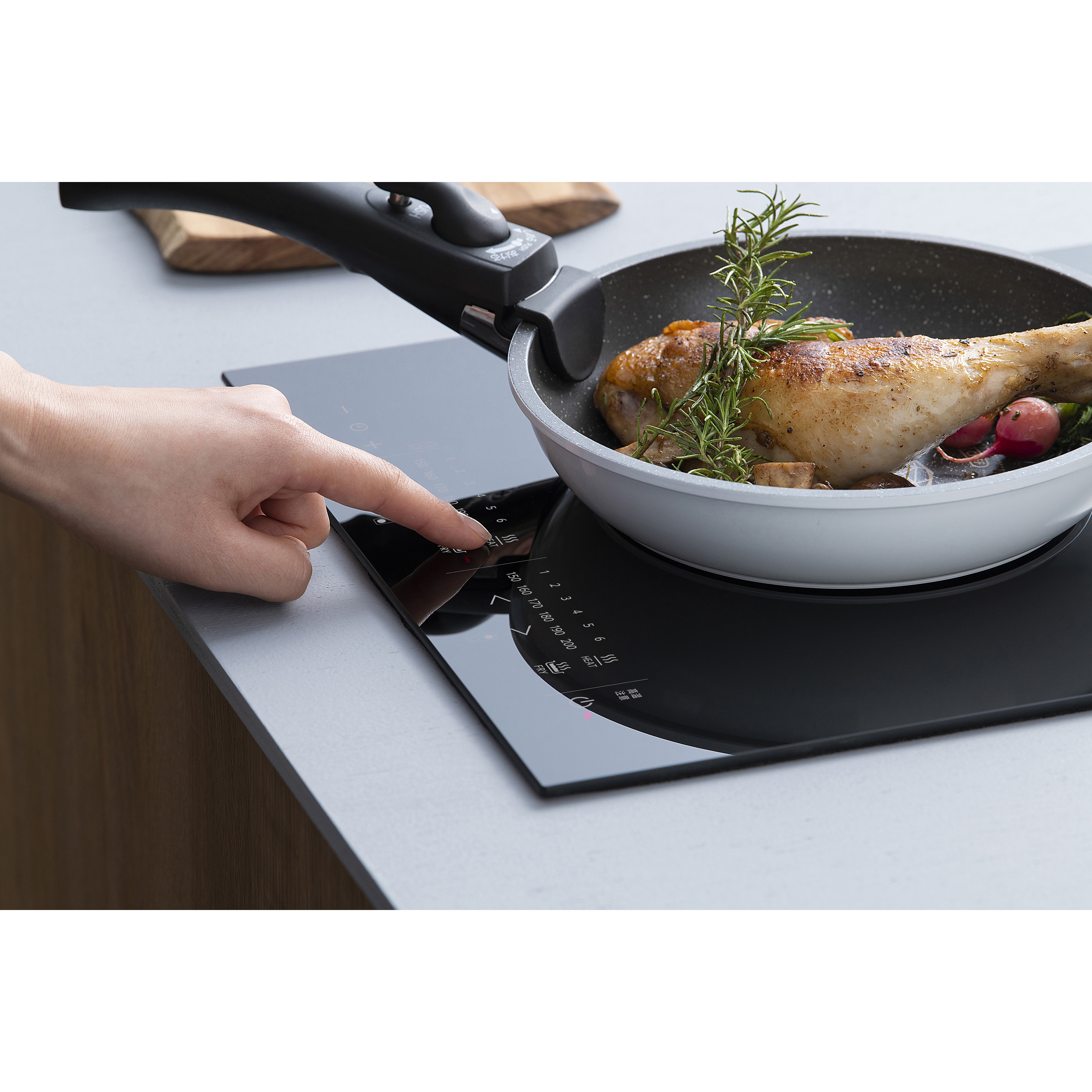 IHC-BFL221-B 2口ビルトインIHデザインタイプ 1台 アイリスオーヤマ