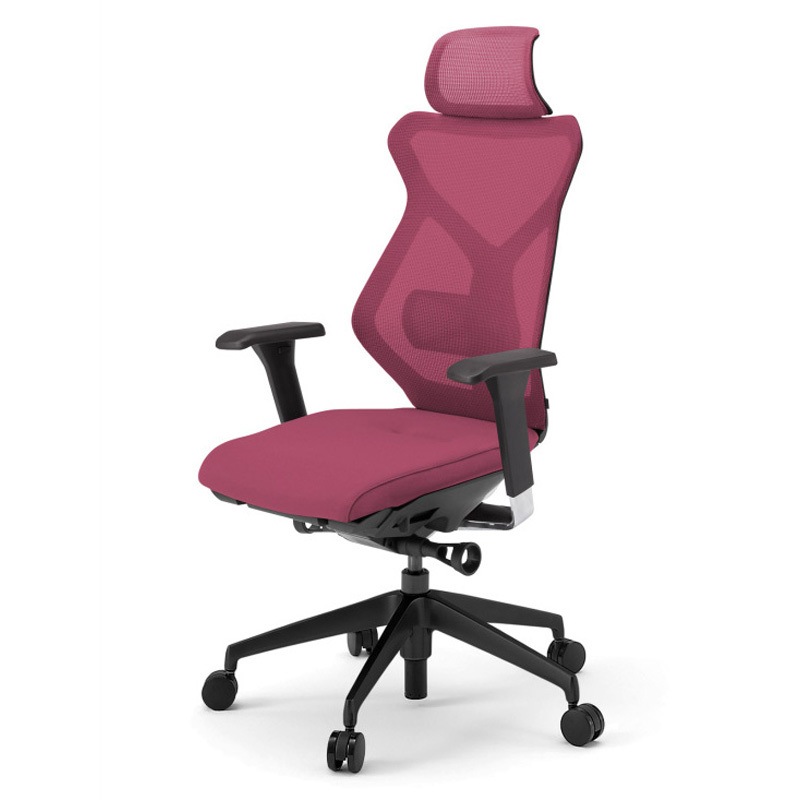 KG-357JV1-TTM4 セクアチェア エクストラハイバック 可動肘付 樹脂脚<配送時組立サービス付> イトーキ ホワイト 高さ1195mm幅660mm奥行555mm  KG-357JV1-TTM4