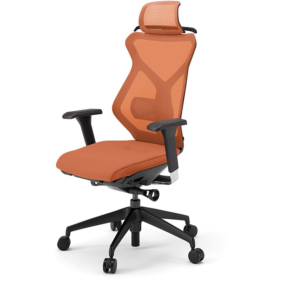 KG-357JVH1-TTD3 セクアチェア エクストラハイバック 可動肘 ハンガー付 樹脂脚<配送時組立サービス付> 1台 イトーキ 【通販モノタロウ】