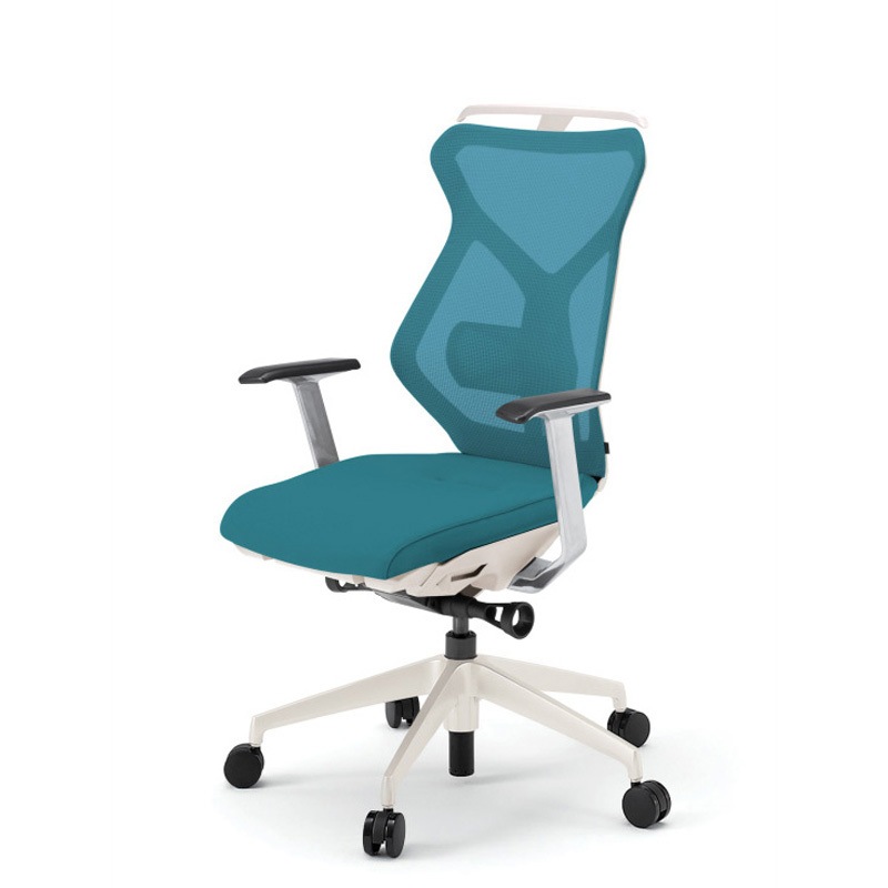 KG-365JVH1-WWA3 セクアチェア 固定肘 ハンガー付 樹脂脚<配送時組立サービス付> イトーキ ホワイト 高さ1035mm幅660mm奥行595mm  KG-365JVH1-WWA3