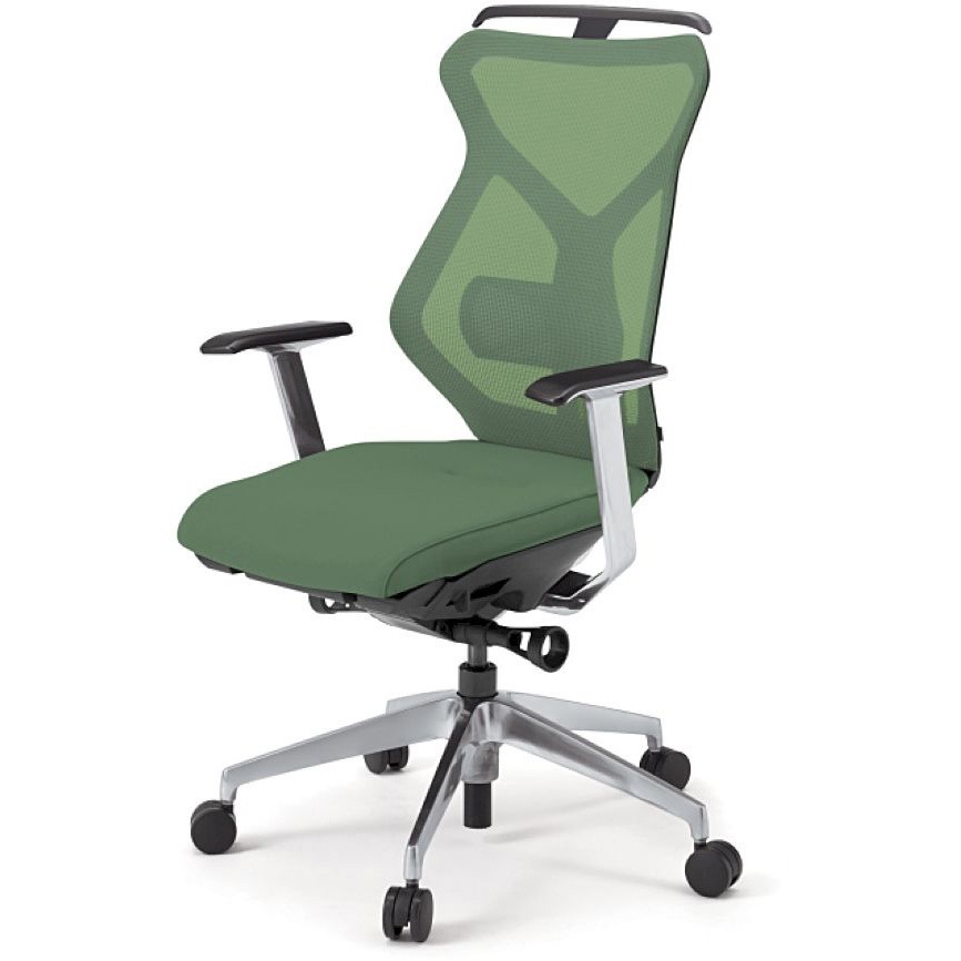 KG-365JVH1-ZTQ2 セクアチェア 固定肘 ハンガー付 アルミミラー脚<配送時組立サービス付> 1台 イトーキ 【通販モノタロウ】