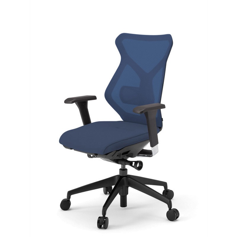 KG-367JV1-TTB2 セクアチェア 可動肘付 樹脂脚<配送時組立サービス付> イトーキ ホワイト 高さ1035mm幅510mm奥行555mm  KG-367JV1-TTB2