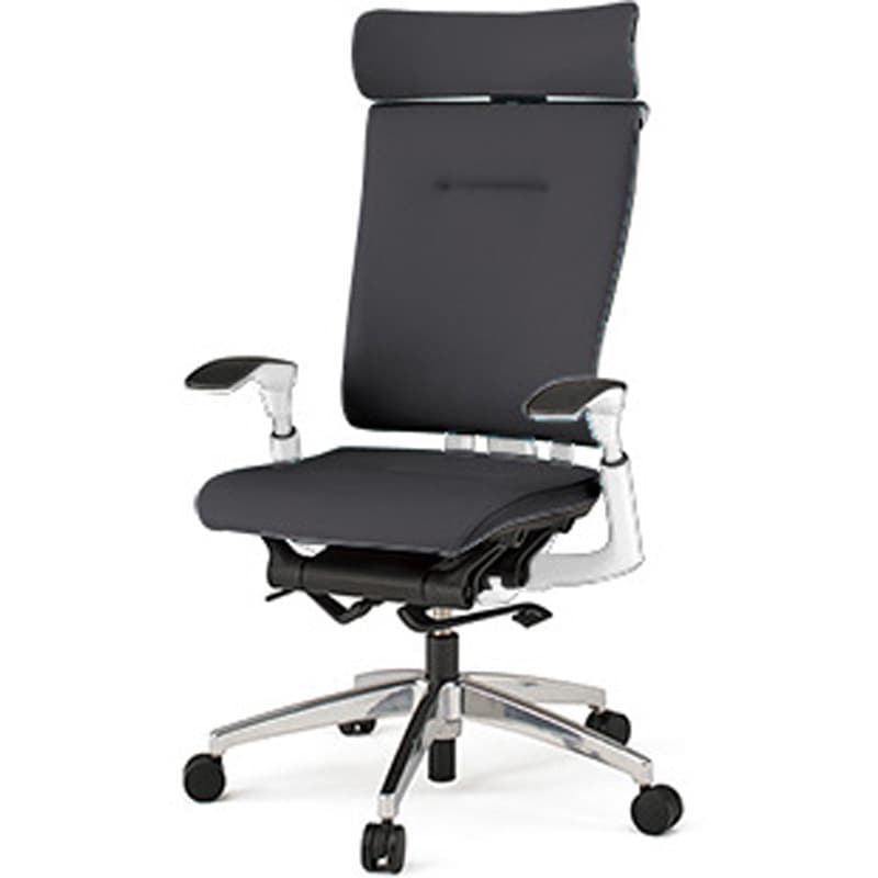 KF-527DL-ZWT1 セレーオチェア エクストラハイバック セレクトタイプ 可動肘 ビニールレザーDL ナイロンキャスター<配送時組立サービス付> 1台 イトーキ 【通販モノタロウ】