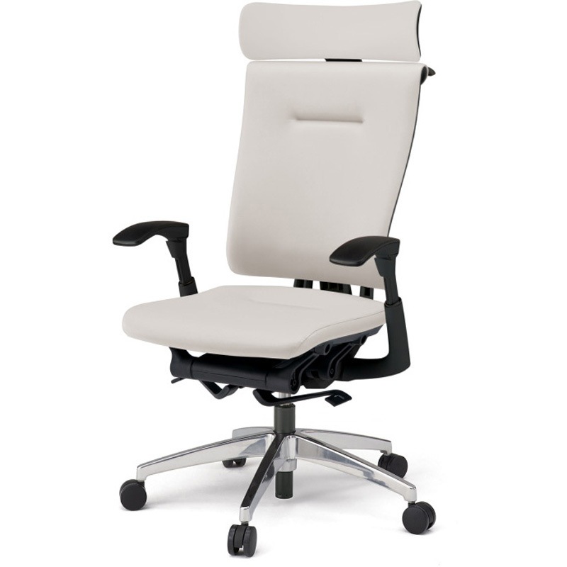 KF-527DLH-ZTC8 セレーオチェア エクストラハイバック セレクトタイプ 可動肘 ハンガー ビニールレザーDL ナイロンキャスター<配送時組立サービス付> 1台 イトーキ 【通販モノタロウ】 104,390円