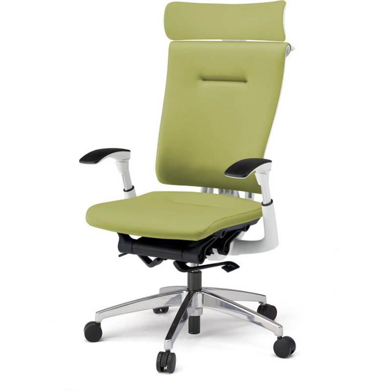 KF-527DLH-ZWL8 セレーオチェア エクストラハイバック セレクトタイプ 可動肘 ハンガー ビニールレザーDL ナイロンキャスター<配送時組立サービス付> 1台 イトーキ 【通販モノタロウ】