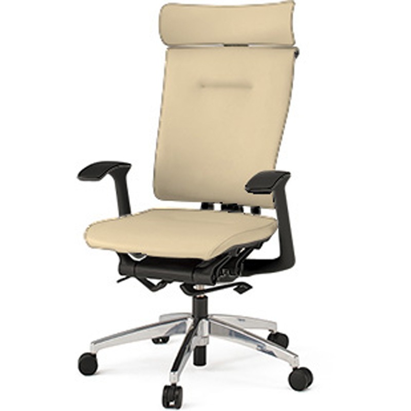 KF-525DL-ZTK6 セレーオチェア エクストラハイバック セレクトタイプ 固定肘 ビニールレザーDL ナイロンキャスター<配送時組立サービス付> 1台 イトーキ 【通販モノタロウ】