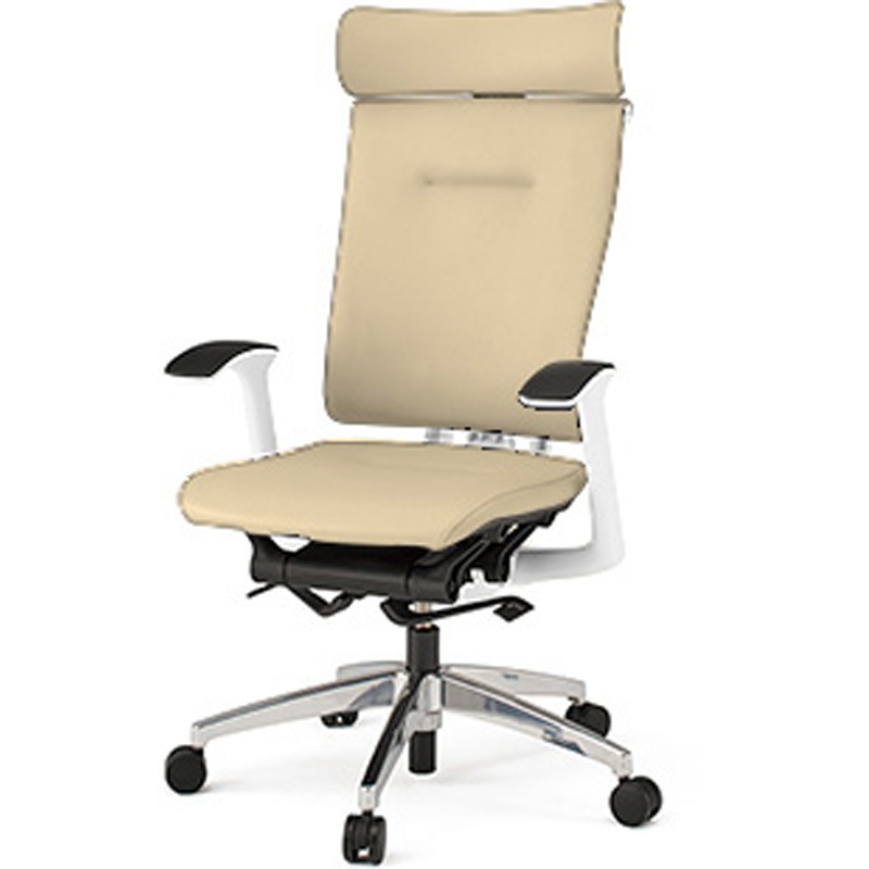 KF-525DL-ZWK6 セレーオチェア エクストラハイバック セレクトタイプ 固定肘 ビニールレザーDL ナイロンキャスター<配送時組立サービス付> 1台 イトーキ 【通販モノタロウ】