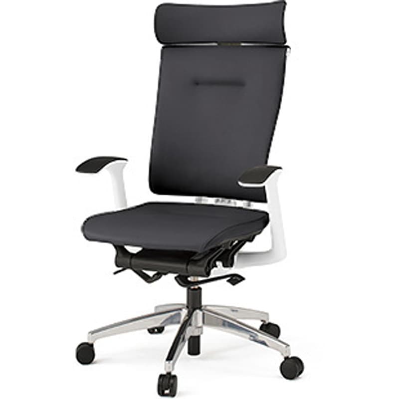 KF525DLM-ZWT1 セレーオチェア エクストラハイバック セレクトタイプ 固定肘 ビニールレザーDL ウレタンキャスター<配送時組立サービス付> 1台 イトーキ 【通販モノタロウ】