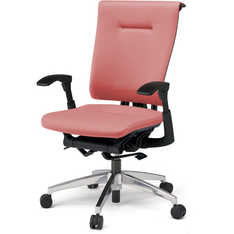 KF547DLHM-ZTM6 セレーオチェア セレクトタイプ 可動肘 ハンガー ビニールレザーDL ウレタンキャスター<配送時組立サービス付> 1台 イトーキ 【通販モノタロウ】