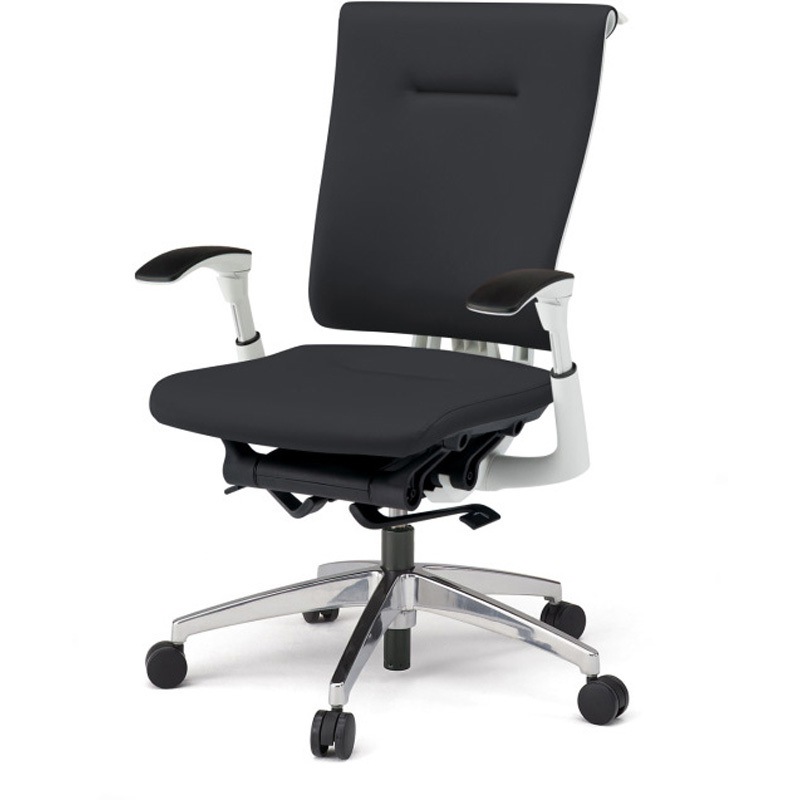 KF547DLHM-ZWT1 セレーオチェア セレクトタイプ 可動肘 ハンガー ビニールレザーDL ウレタンキャスター<配送時組立サービス付> 1台 イトーキ 【通販モノタロウ】 93,390円