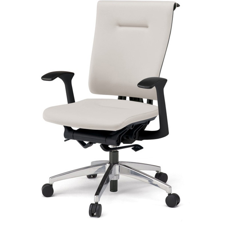 KF545DLHM-ZTC8 セレーオチェア セレクトタイプ 固定肘 ハンガー ビニールレザーDL ウレタンキャスター<配送時組立サービス付> 1台 イトーキ 【通販モノタロウ】