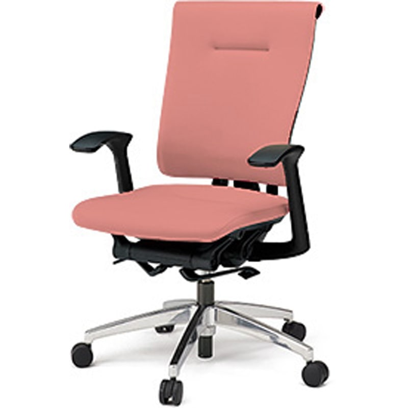 KF545DLHM-ZTM6 セレーオチェア セレクトタイプ 固定肘 ハンガー ビニールレザーDL ウレタンキャスター<配送時組立サービス付> 1台 イトーキ 【通販モノタロウ】