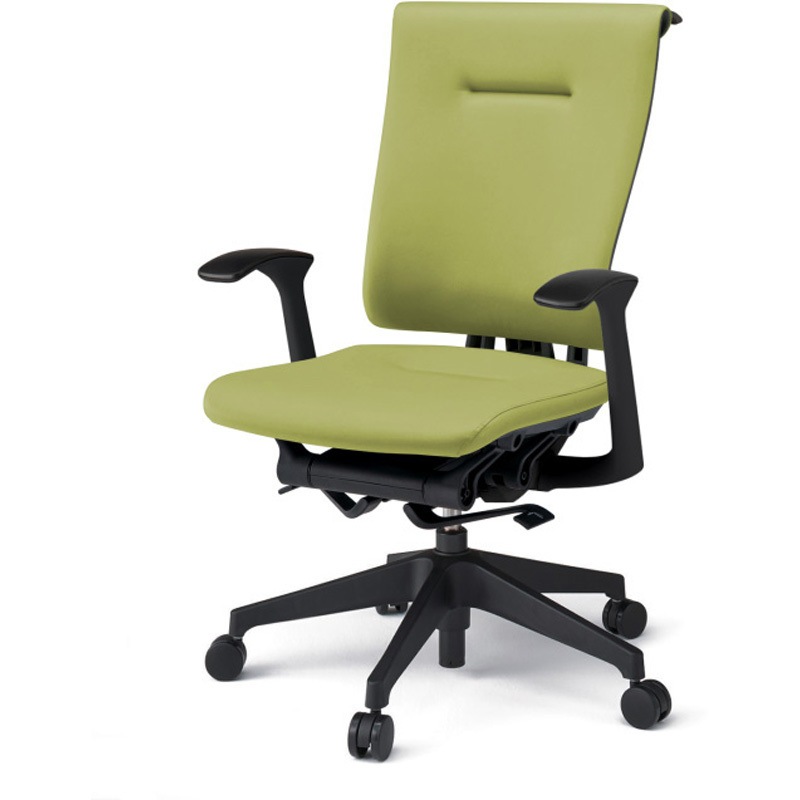 KF585DLHM-TTL8 セレーオチェア スタンダードタイプ 固定肘 ハンガー ビニールレザーDL 樹脂脚 ウレタンキャスター<配送時組立サービス付> 1台 イトーキ 【通販モノタロウ】 139,800円