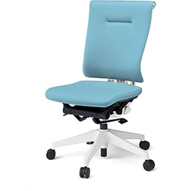 KF580DLM-WWS4 セレーオチェア スタンダードタイプ 肘なし ビニールレザーDL 樹脂脚 ウレタンキャスター<配送時組立サービス付> 1台 イトーキ 【通販モノタロウ】