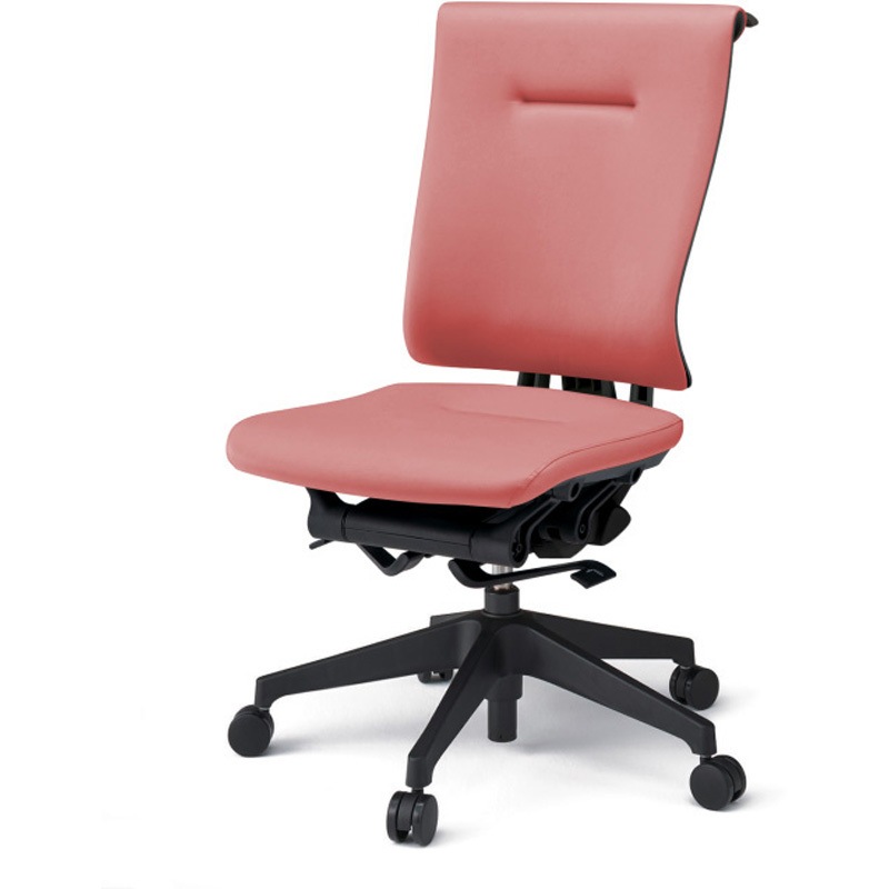 KF-580DLH-TTM6 セレーオチェア スタンダードタイプ 肘なし ハンガー ビニールレザーDL 樹脂脚 ナイロンキャスター<配送時組立サービス付> 1台 イトーキ 【通販モノタロウ】 71,390円