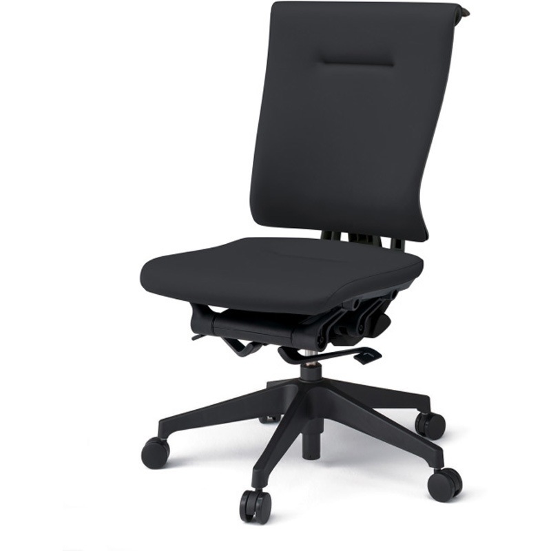 KF-580DLH-TTT1 セレーオチェア スタンダードタイプ 肘なし ハンガー ビニールレザーDL 樹脂脚 ナイロンキャスター<配送時組立サービス付> 1台 イトーキ 【通販モノタロウ】