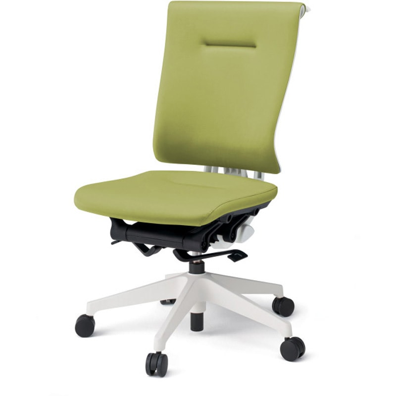 KF-580DLH-WWL8 セレーオチェア スタンダードタイプ 肘なし ハンガー ビニールレザーDL 樹脂脚 ナイロンキャスター<配送時組立サービス付> 1台 イトーキ 【通販モノタロウ】