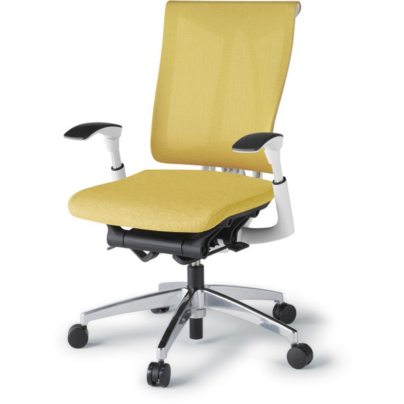 KF-537JE-ZWU6 セレーオチェア セレクトタイプ 可動肘 メッシュ張地JE アルミミラー脚<配送時組立サービス付> 1台 イトーキ 【通販モノタロウ】 82,390円