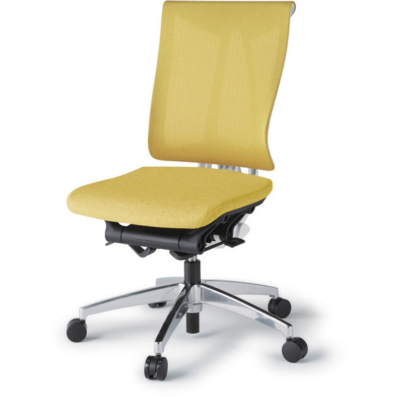 KF-570JE-ZWU6 セレーオチェア スタンダードタイプ 肘なし メッシュ張地JE アルミミラー脚<配送時組立サービス付> 1台 イトーキ 【通販モノタロウ】