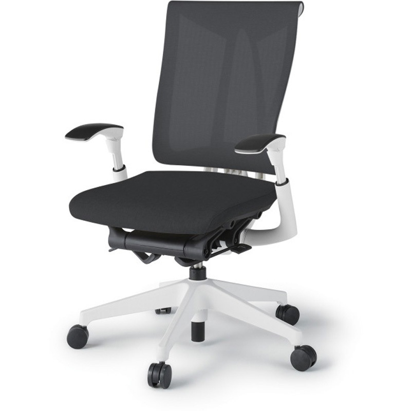 KF-577JE-WWT1 セレーオチェア スタンダードタイプ 可動肘 メッシュ張地JE 樹脂脚<配送時組立サービス付> 1台 イトーキ 【通販モノタロウ】