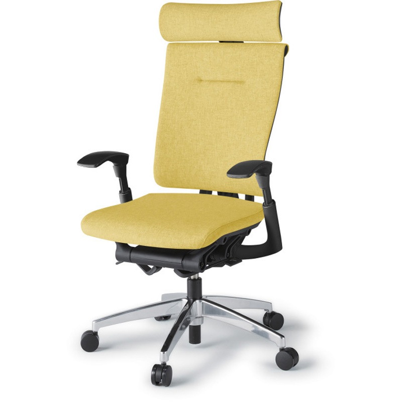 KF-527SA-ZTU6 セレーオチェア エクストラハイバック セレクトタイプ 可動肘 クロスバックSA アルミミラー脚<配送時組立サービス付> 1台 イトーキ 【通販モノタロウ】