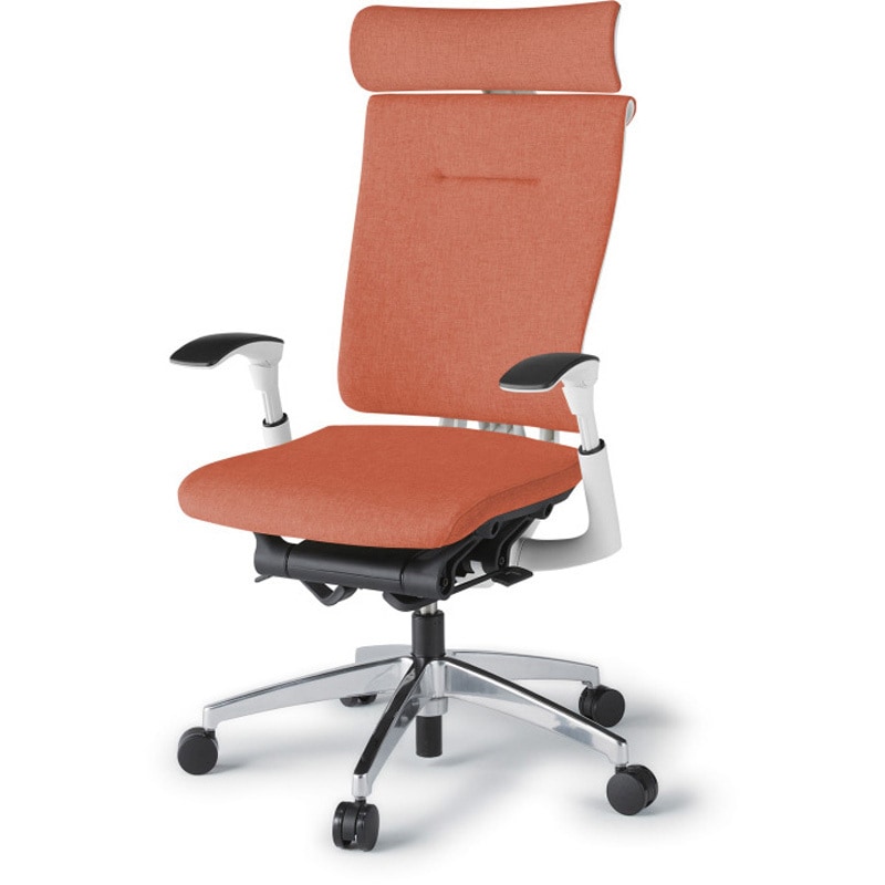 KF-527SA-ZWD4 セレーオチェア エクストラハイバック セレクトタイプ 可動肘 クロスバックSA アルミミラー脚<配送時組立サービス付> 1台 イトーキ 【通販モノタロウ】