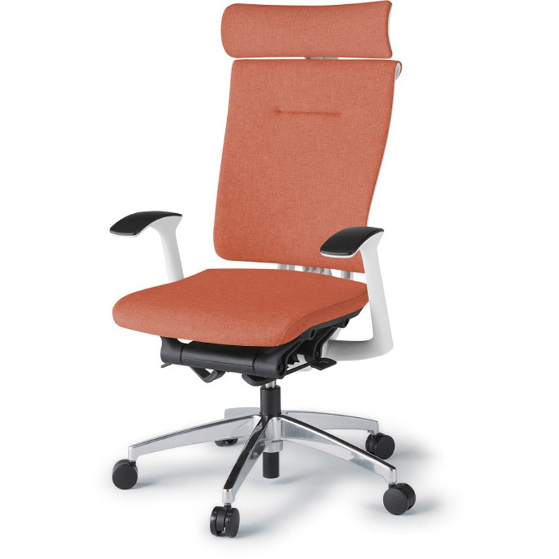 KF-525SA-ZWD4 セレーオチェア エクストラハイバック セレクトタイプ 固定肘 クロスバックSA アルミミラー脚<配送時組立サービス付> 1台 イトーキ 【通販モノタロウ】