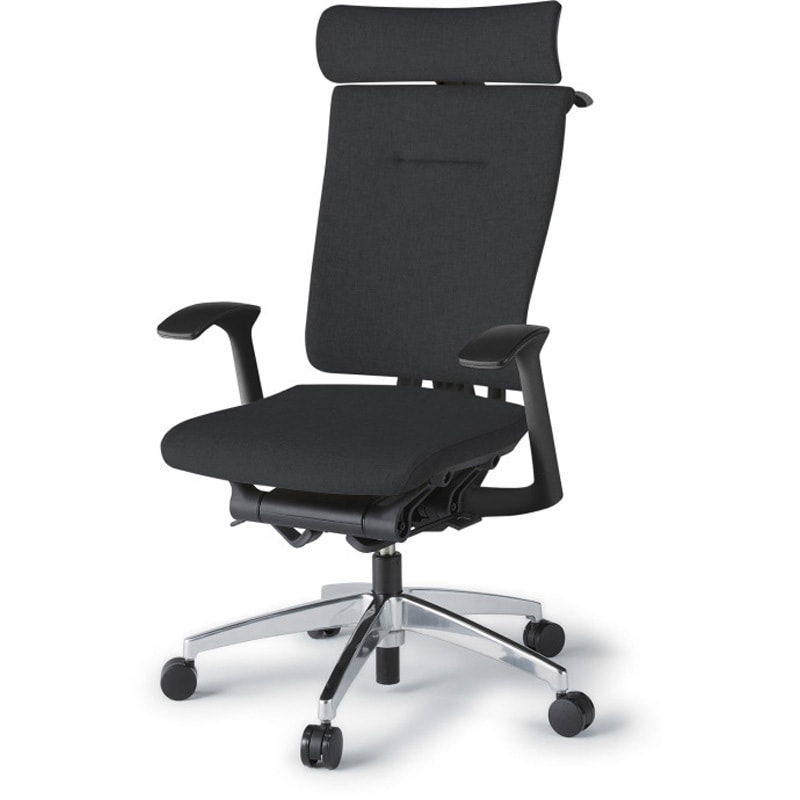 KF-525SAHZTT1 セレーオチェア エクストラハイバック セレクトタイプ 固定肘 ハンガー クロスバックSA アルミミラー脚<配送時組立サービス付> 1台 イトーキ 【通販モノタロウ】 93,390円