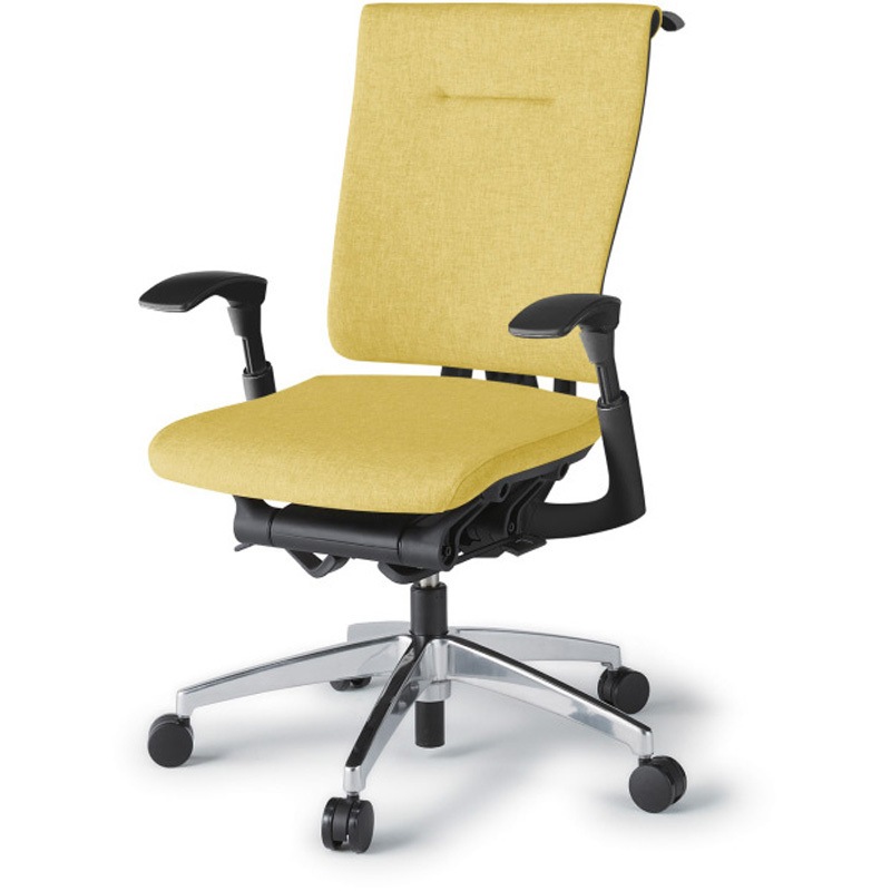 KF-547SAHZTU6 セレーオチェア セレクトタイプ 可動肘 ハンガー クロスバックSA アルミミラー脚<配送時組立サービス付> 1台 イトーキ 【通販モノタロウ】