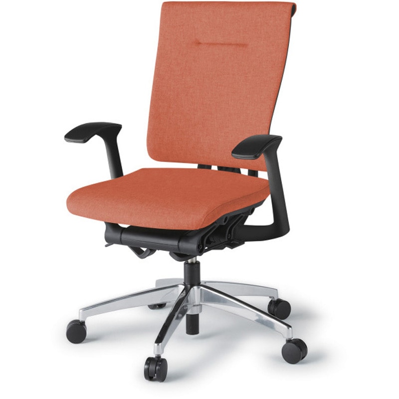 KF-545SA-ZTD4 セレーオチェア セレクトタイプ 固定肘 クロスバックSA アルミミラー脚<配送時組立サービス付> 1台 イトーキ 【通販モノタロウ】