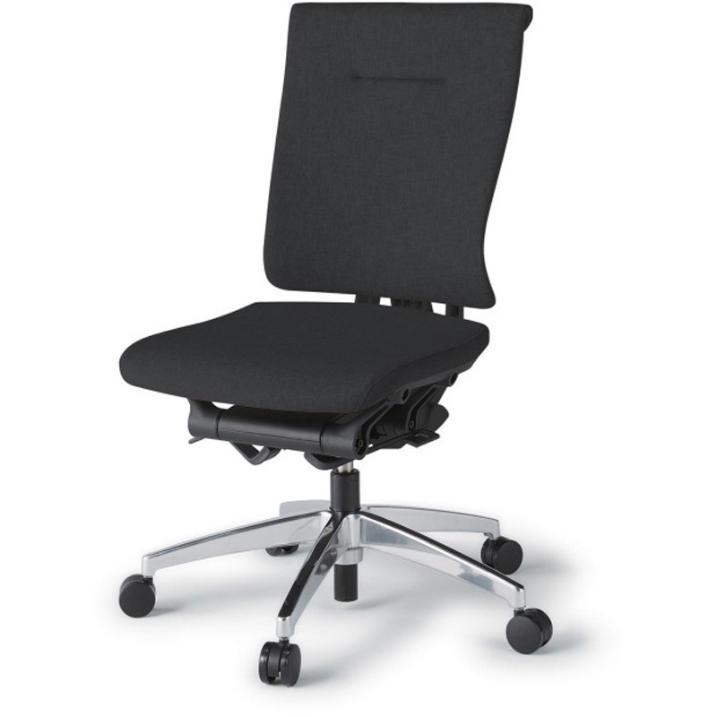 KF-580SA-ZTT1 セレーオチェア スタンダードタイプ 肘なし クロスバックSA アルミミラー脚<配送時組立サービス付> 1台 イトーキ 【通販モノタロウ】