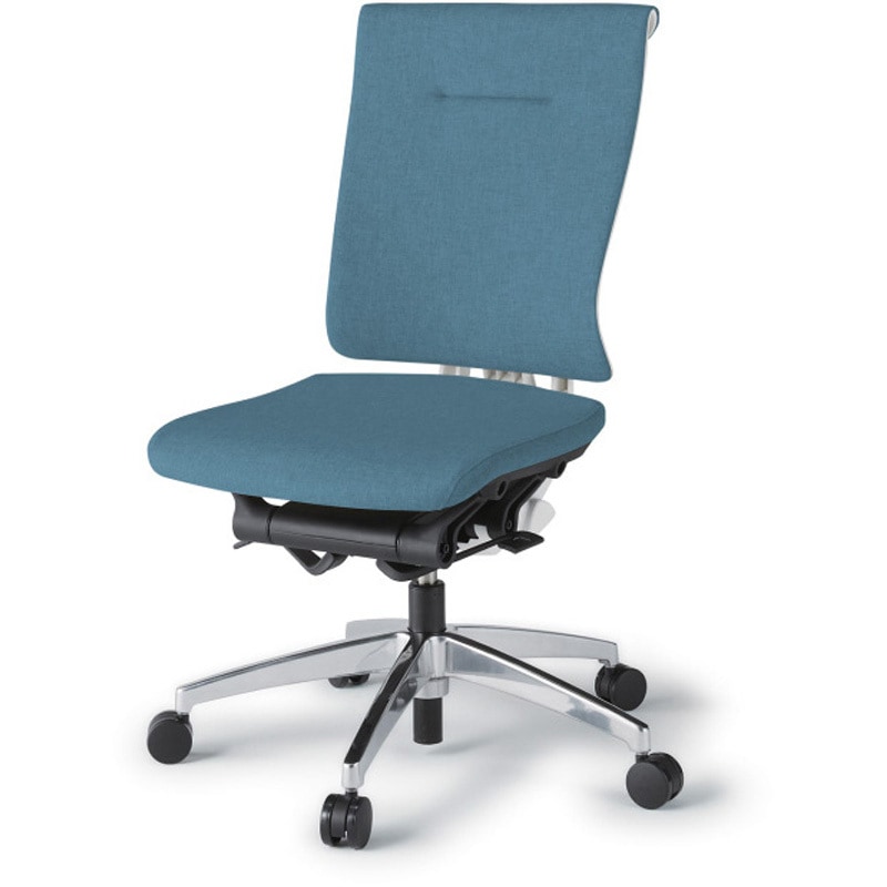 KF-580SA-ZWB4 セレーオチェア スタンダードタイプ 肘なし クロスバックSA アルミミラー脚<配送時組立サービス付> 1台 イトーキ 【通販モノタロウ】 71,390円