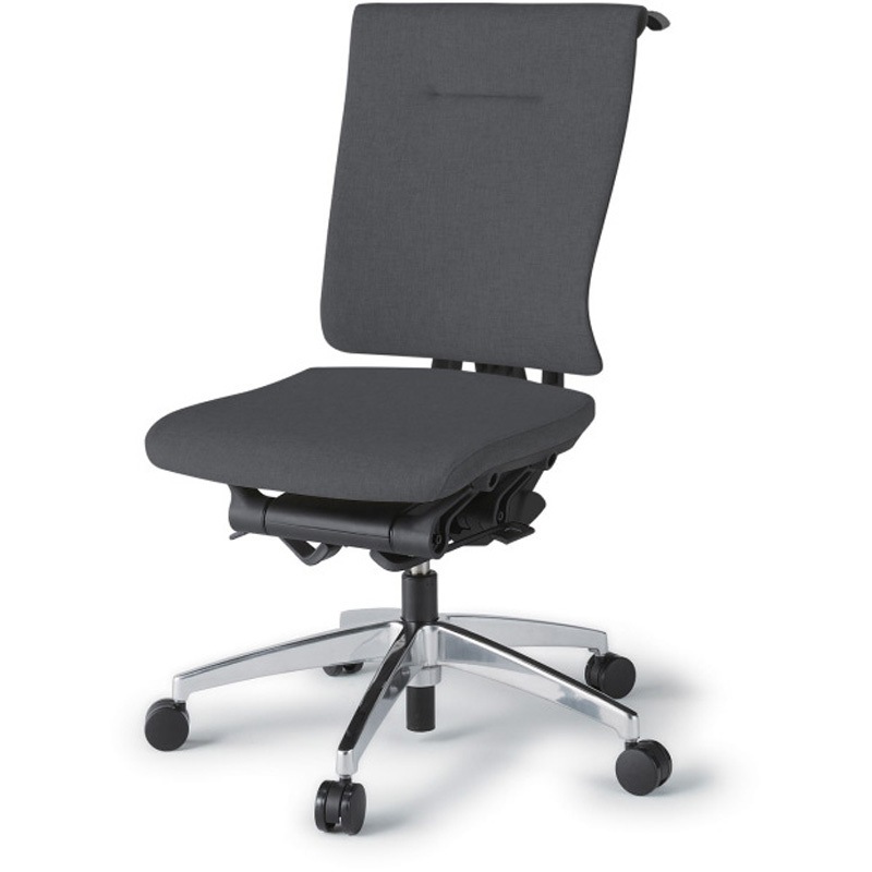 KF-580SAHZTT3 セレーオチェア スタンダードタイプ 肘なし ハンガー クロスバックSA アルミミラー脚<配送時組立サービス付> 1台 イトーキ 【通販モノタロウ】