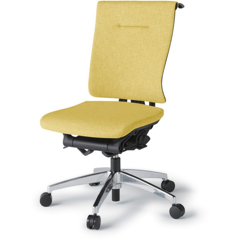 KF-580SAHZTU6 セレーオチェア スタンダードタイプ 肘なし ハンガー クロスバックSA アルミミラー脚<配送時組立サービス付> 1台 イトーキ 【通販モノタロウ】