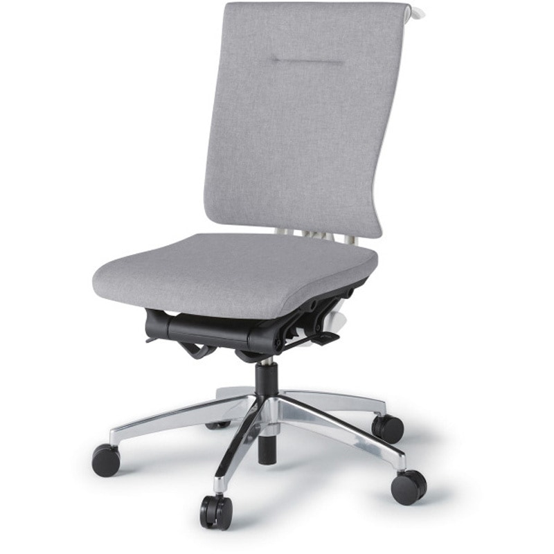 KF-580SAHZWT7 セレーオチェア スタンダードタイプ 肘なし ハンガー クロスバックSA アルミミラー脚<配送時組立サービス付> 1台 イトーキ 【通販モノタロウ】