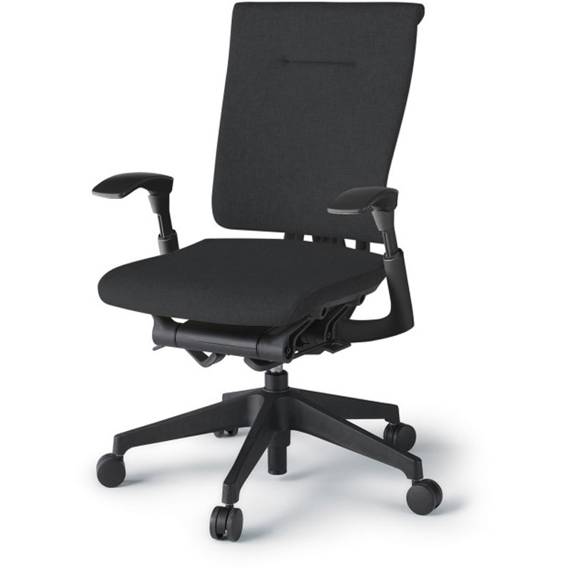 KF-587SA-TTT1 セレーオチェア スタンダードタイプ 可動肘 クロスバックSA 樹脂脚<配送時組立サービス付> 1台 イトーキ 【通販モノタロウ】