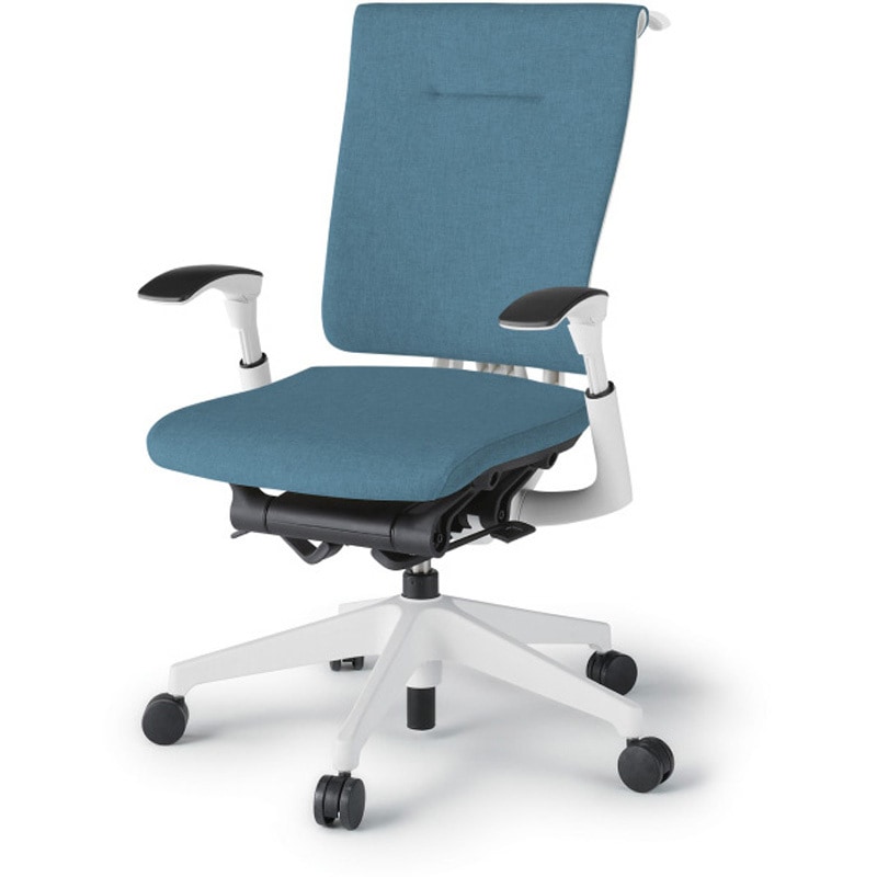 KF-587SAHWWB4 セレーオチェア スタンダードタイプ 可動肘 ハンガー クロスバックSA 樹脂脚<配送時組立サービス付> 1台 イトーキ 【通販モノタロウ】 82,390円