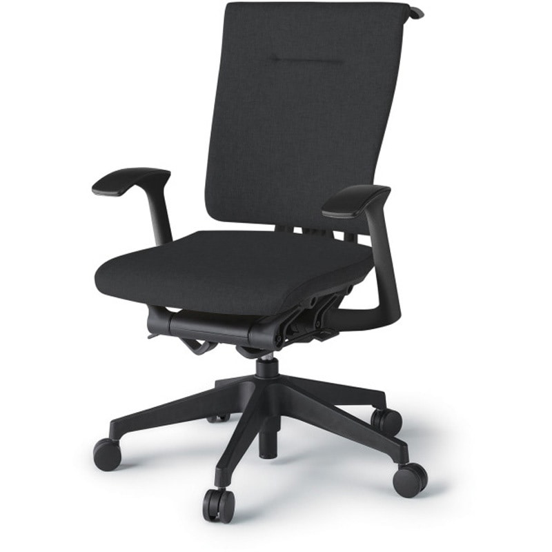 KF-585SAHTTT1 セレーオチェア スタンダードタイプ 固定肘 ハンガー クロスバックSA 樹脂脚<配送時組立サービス付> 1台 イトーキ 【通販モノタロウ】 76,890円